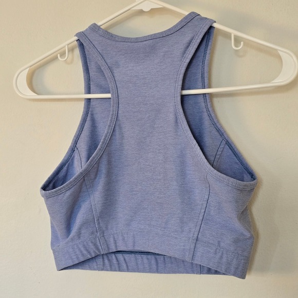 Outdoor Voices Sports Bra Purple High Neck Womens Small - Picture 2 of 6